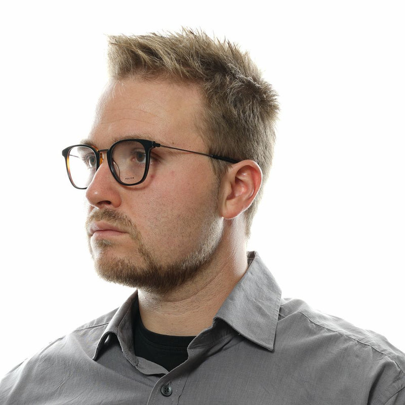 Monture de lunettes pour homme, noir, Police.