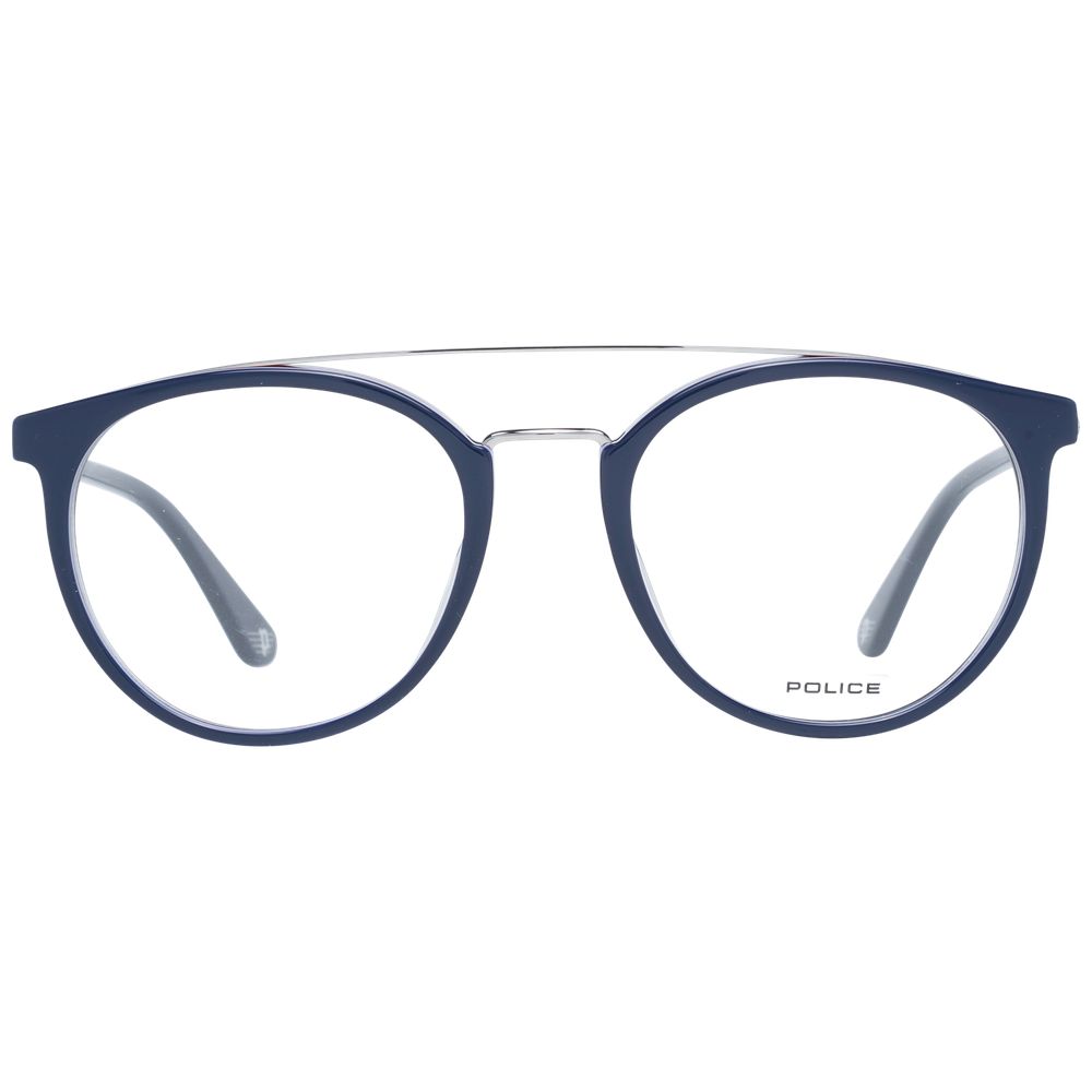 Monture de lunettes pour homme, bleu police