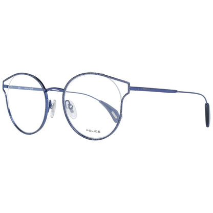 Monture de lunettes pour femmes, bleu Police.