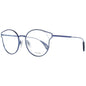 Monture de lunettes pour femmes, bleu Police.