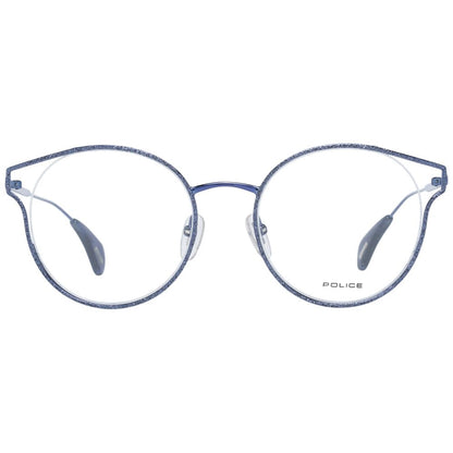 Monture de lunettes pour femmes, bleu Police.