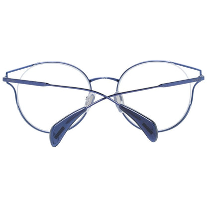 Monture de lunettes pour femmes, bleu Police.