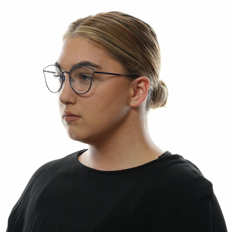 Monture de lunettes pour femmes, bleu Police.