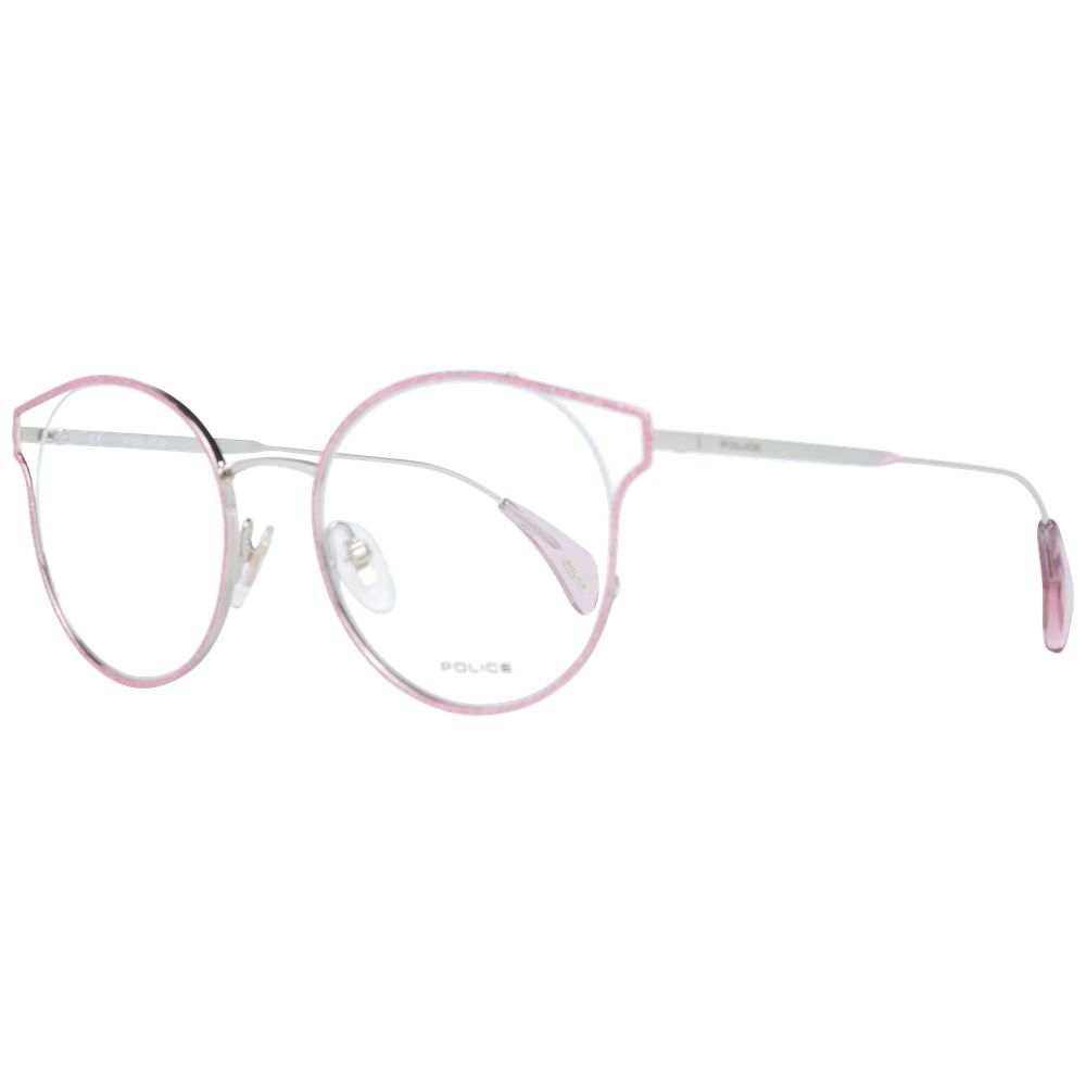 Monture de lunettes rose police pour femmes