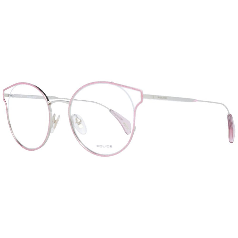 Monture de lunettes rose police pour femmes