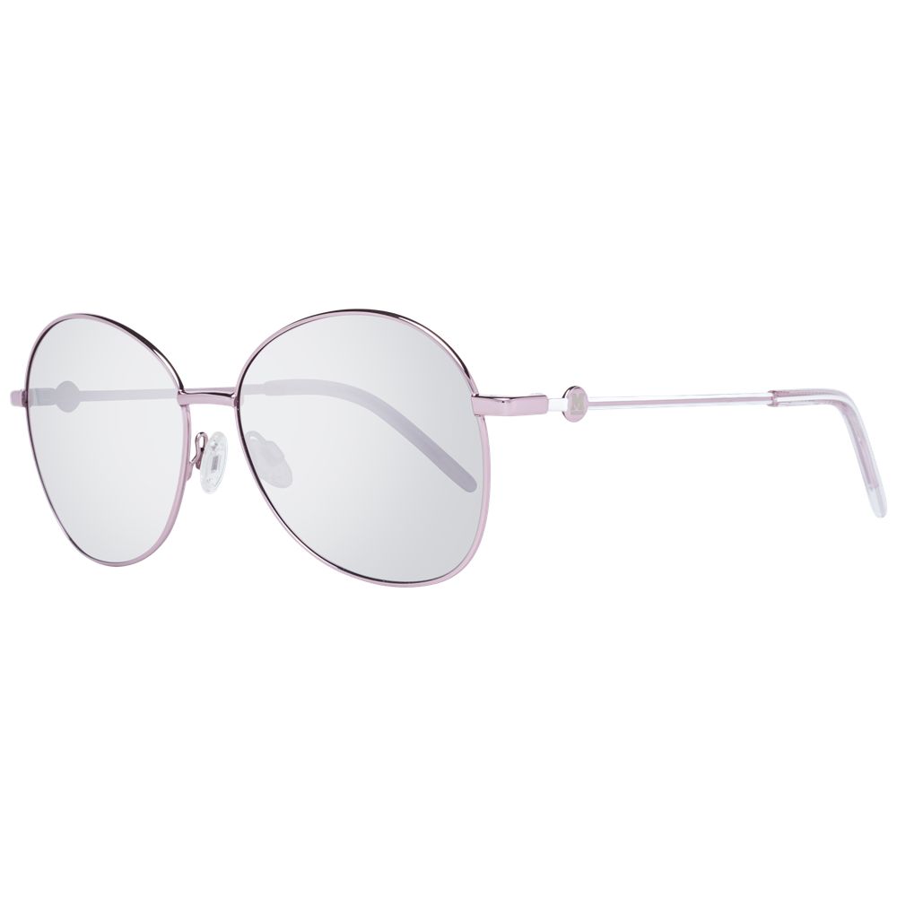Lunettes de soleil Missoni pour femme, monture or rose
