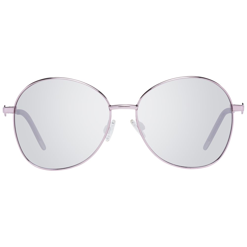 Lunettes de soleil Missoni pour femme, monture or rose
