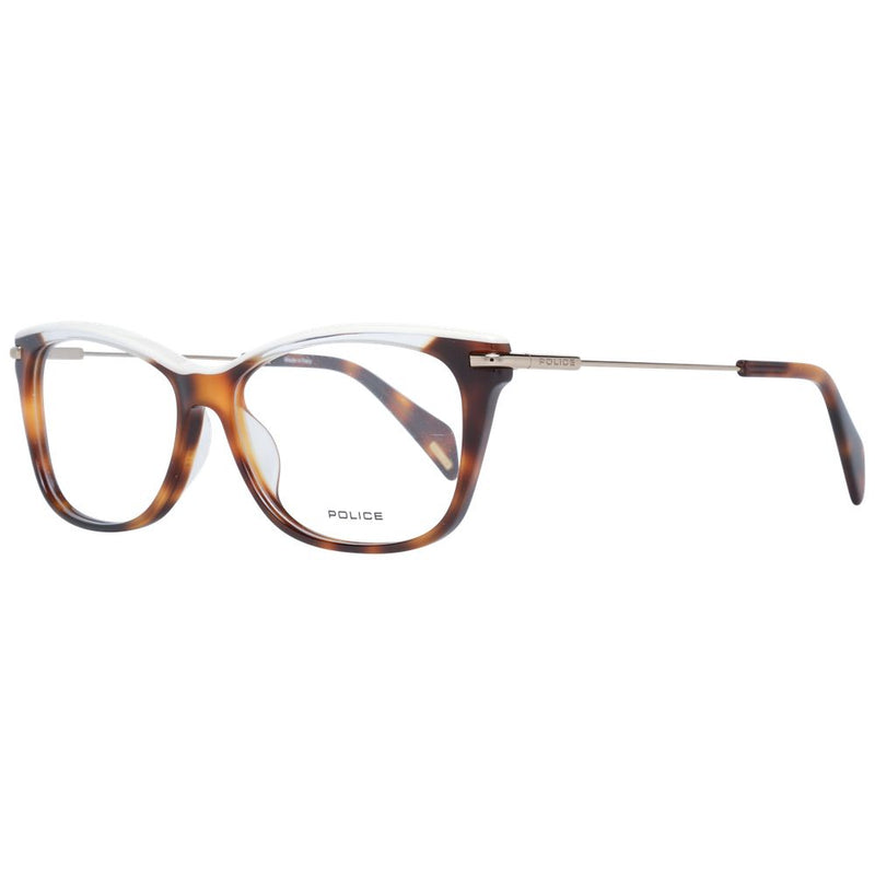 Monture de lunettes pour femmes Police, couleur marron
