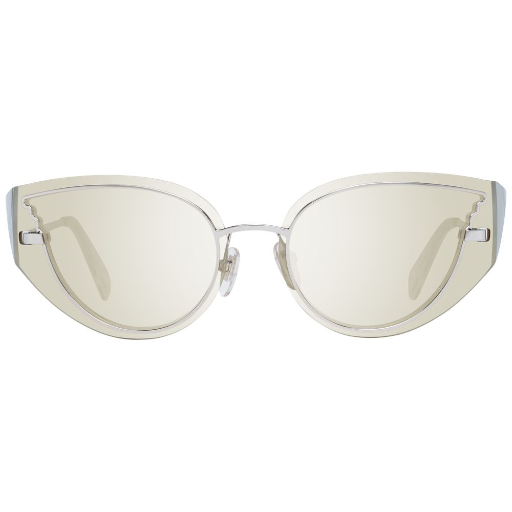 Lunettes de soleil pour femmes Police, couleur or.