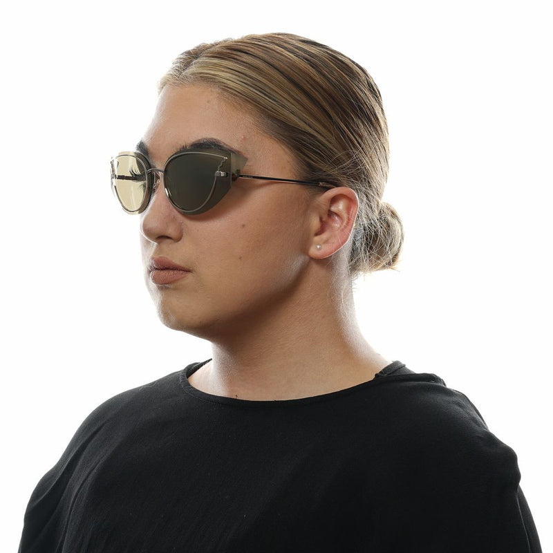 Lunettes de soleil pour femmes Police, couleur or.