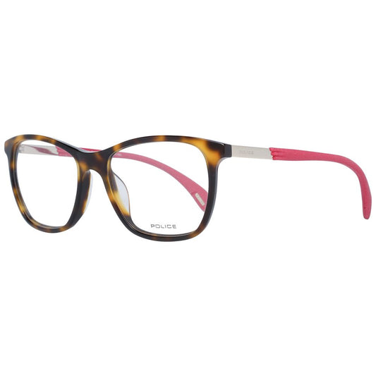 Monture de lunettes pour femmes Police, couleur marron