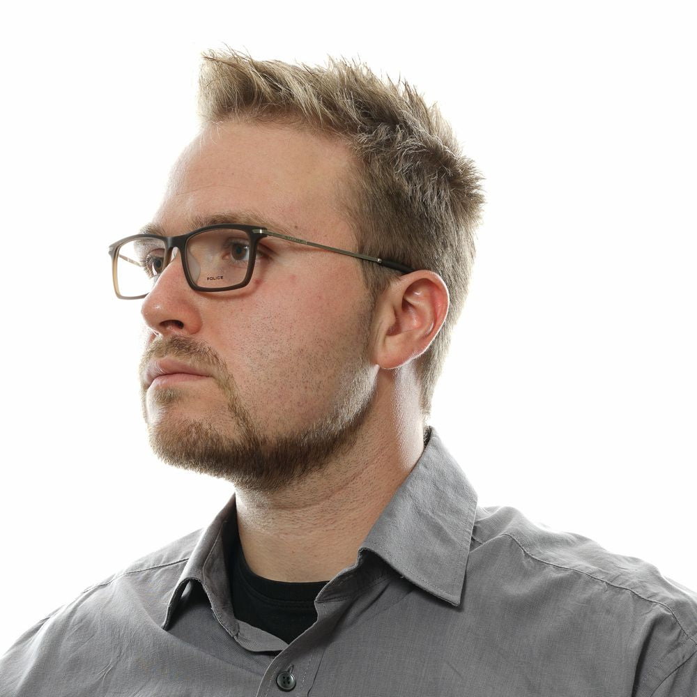 Politie Bruin Heren Brilmontuur