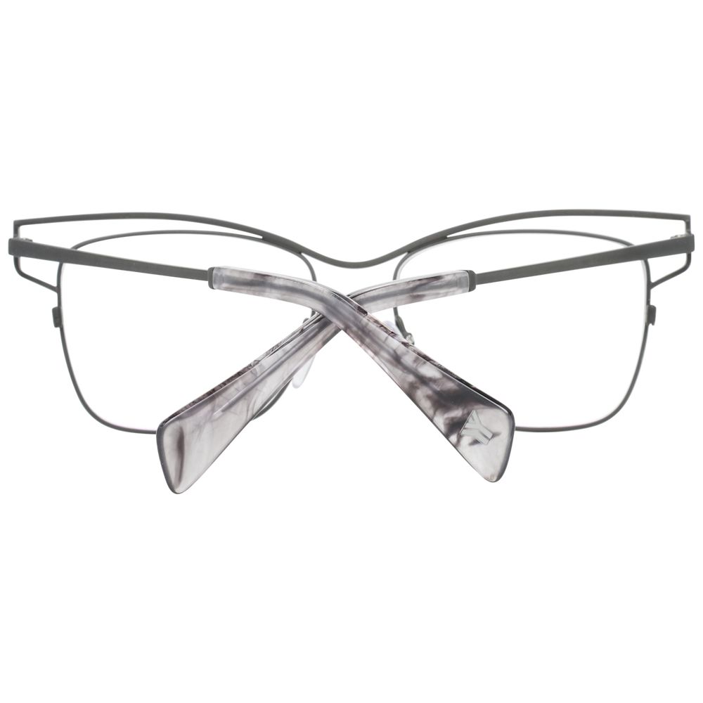 Monture de lunettes grise pour femme Yohji Yamamoto