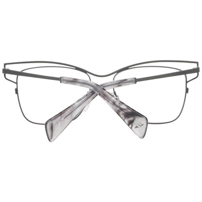 Yohji Yamamoto Gray Women Glasses Frame