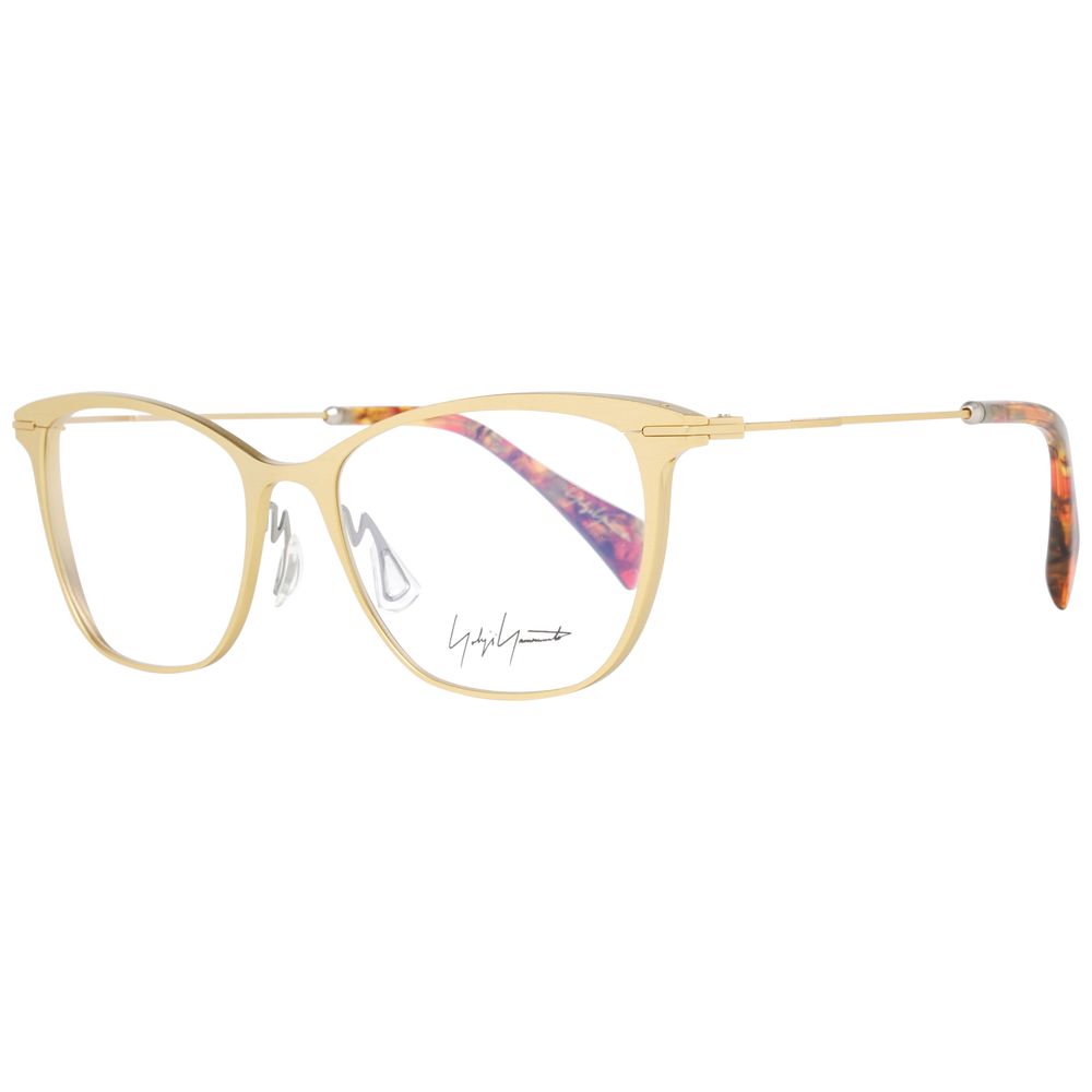 Monture de lunettes pour femmes Yohji Yamamoto dorée