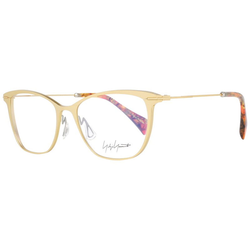 Monture de lunettes pour femmes Yohji Yamamoto dorée