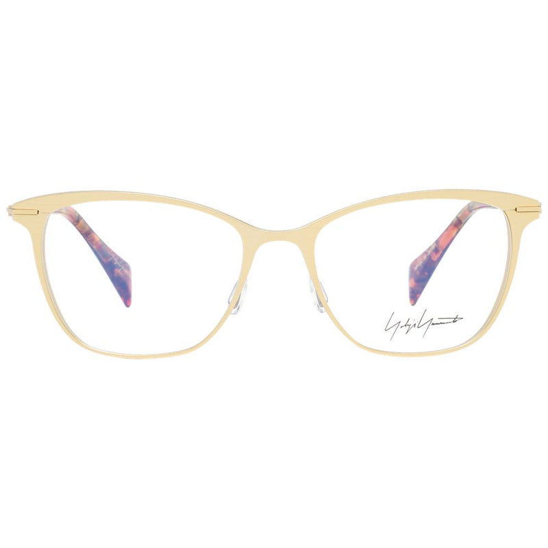Monture de lunettes pour femmes Yohji Yamamoto dorée