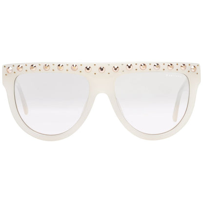 Lunettes de soleil blanches Marciano by Guess pour femme