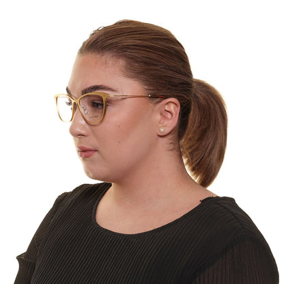 Yohji Yamamoto Gold Women Glasses Frame