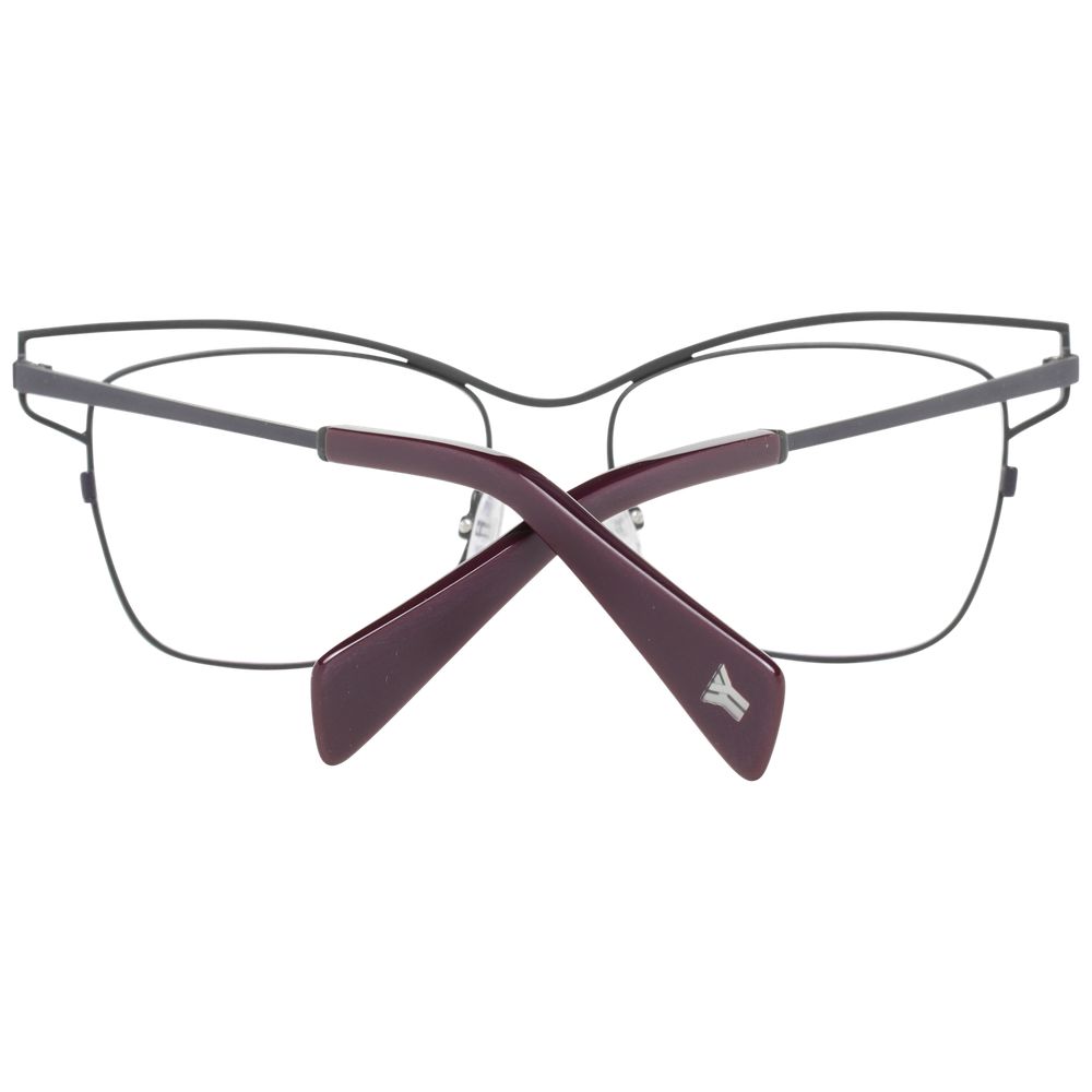 Monture de lunettes grise pour femme Yohji Yamamoto