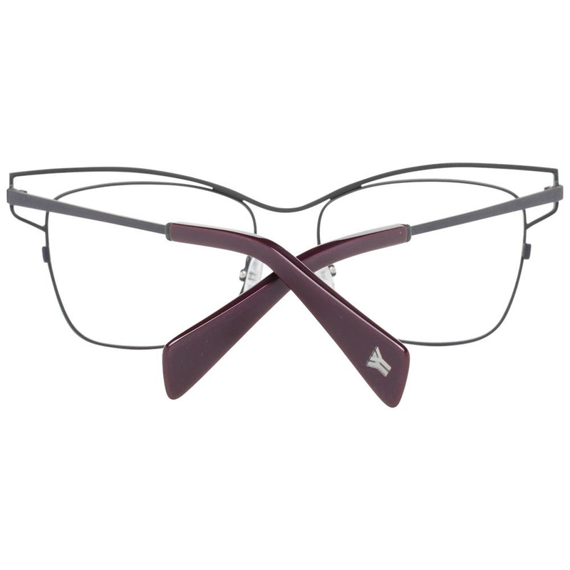 Monture de lunettes grise pour femme Yohji Yamamoto