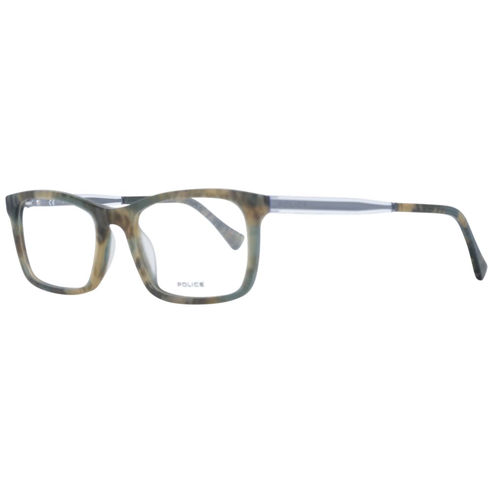 Police Green Men Glasses Frame