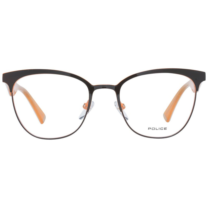 Monture de lunettes pour femmes Police, couleur marron