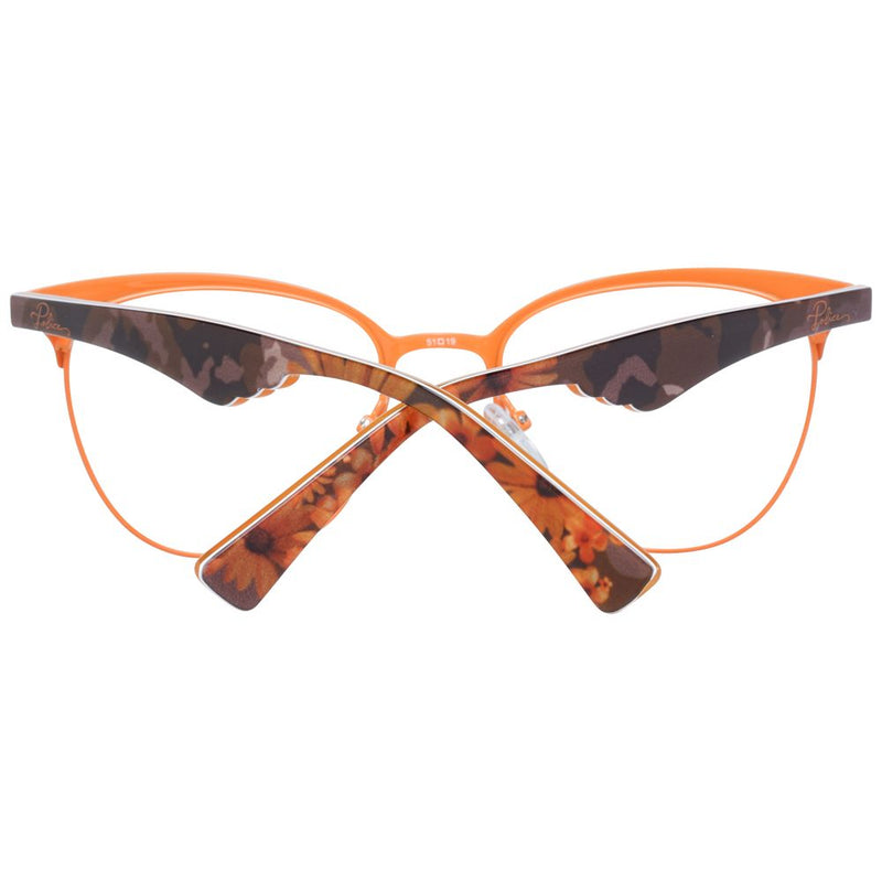 Monture de lunettes pour femmes Police, couleur marron