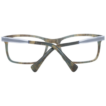 Police Green Men Glasses Frame