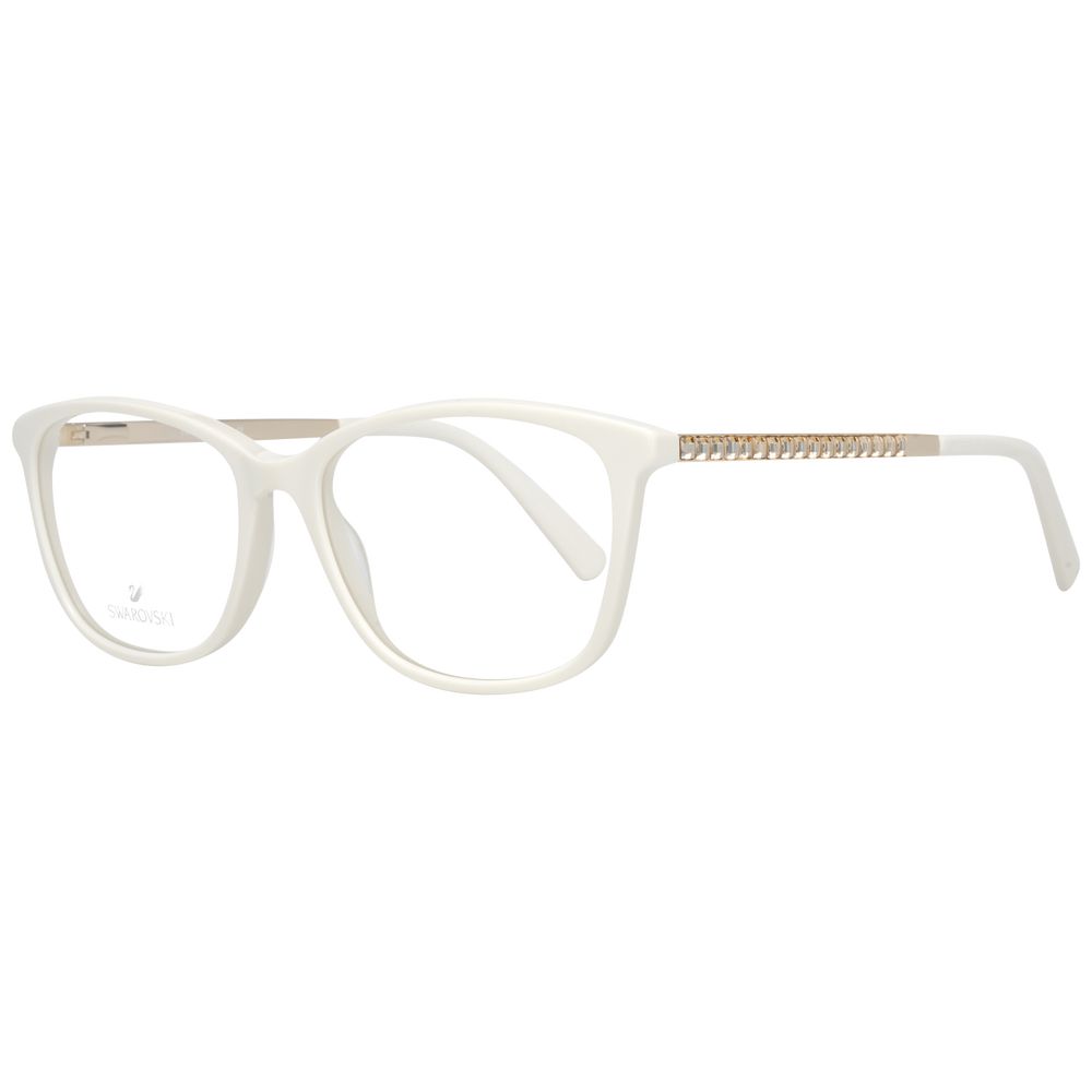 Monture de lunettes Swarovski blanche pour femme