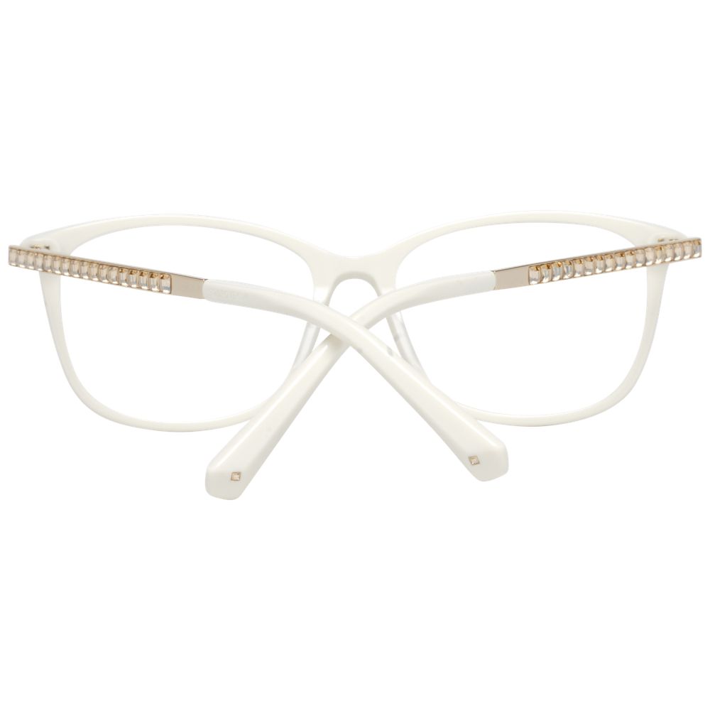 Monture de lunettes Swarovski blanche pour femme