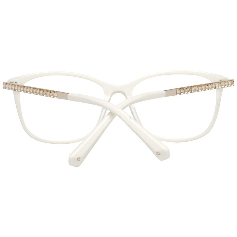 Monture de lunettes Swarovski blanche pour femme
