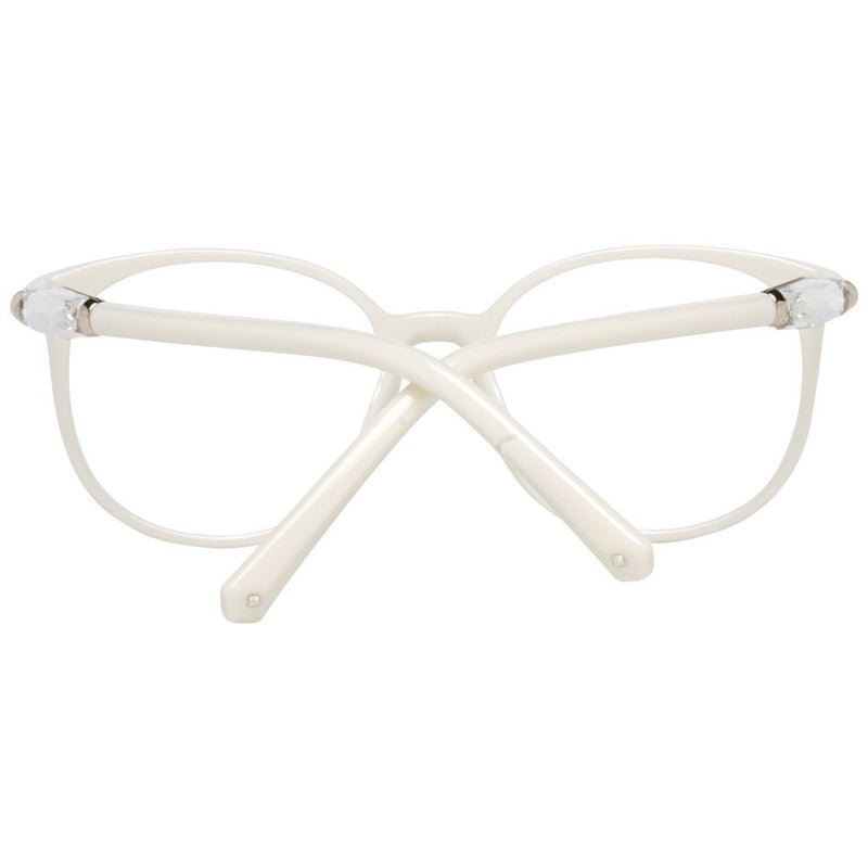 Monture de lunettes Swarovski blanche pour femme
