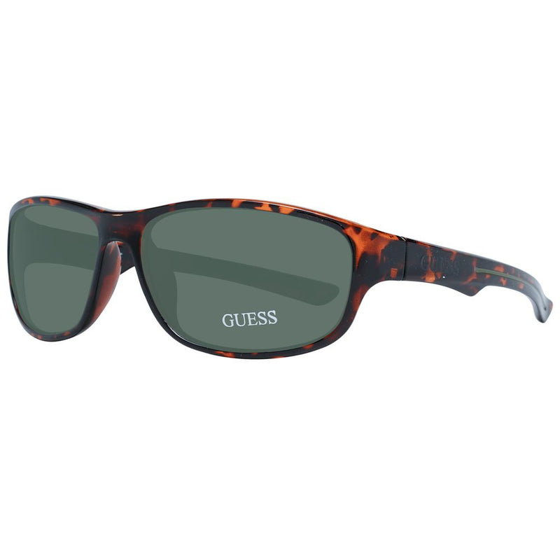 Guess Brown Unisex Sunglasses - Chic Rectangle Frame