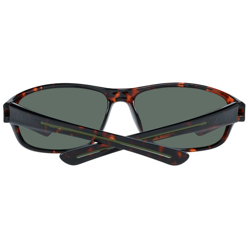 Guess Brown Unisex Sunglasses - Chic Rectangle Frame