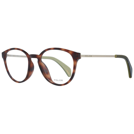 Monture de lunettes pour femmes Police, couleur marron