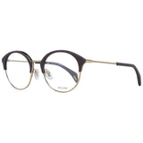 Monture de lunettes violette pour femme, style policier
