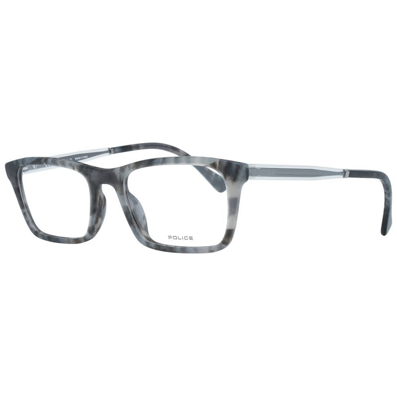 Monture de lunettes pour homme, gris Police.