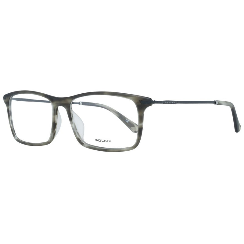Monture de lunettes pour homme, gris Police.