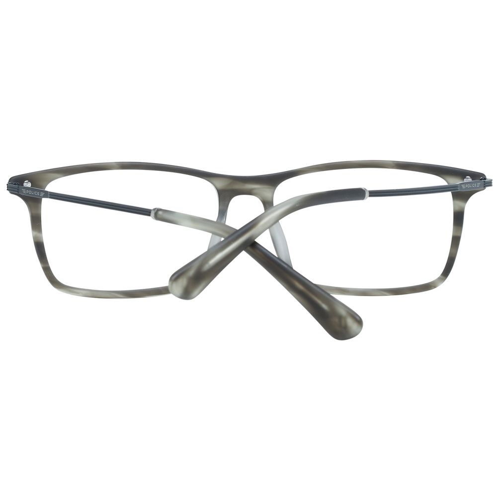 Monture de lunettes pour homme, gris Police.