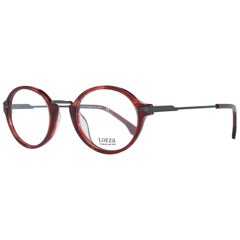 Lozza Burgundy Unisex Brilmontuur