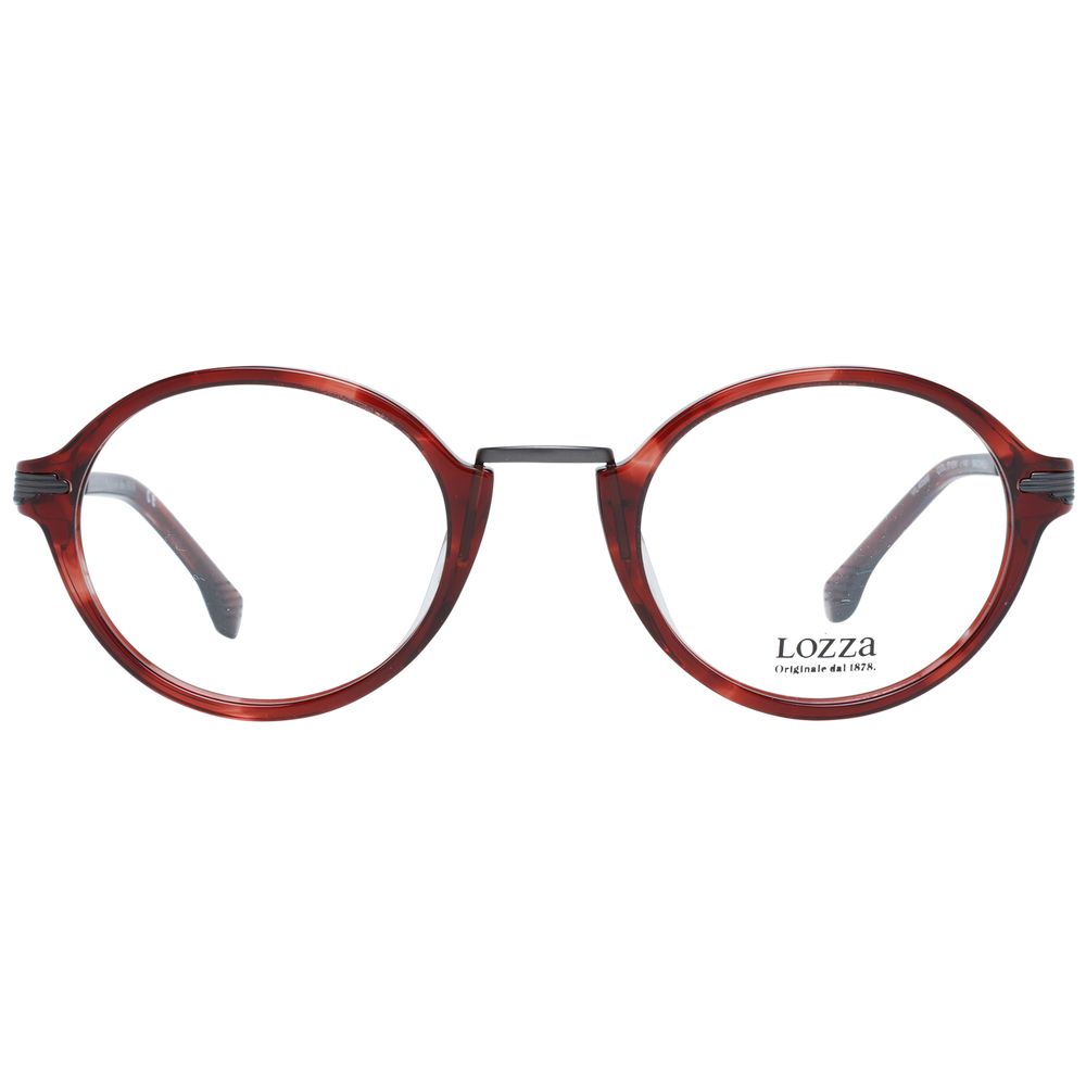 Lozza Burgundy Unisex Brilmontuur