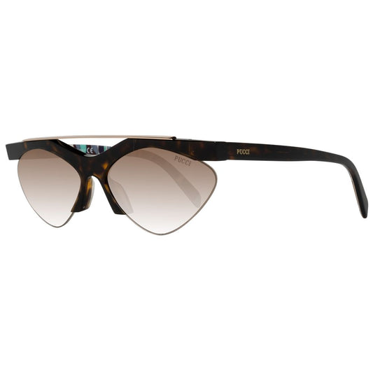 Emilio Pucci Bruine Dames Zonnebril