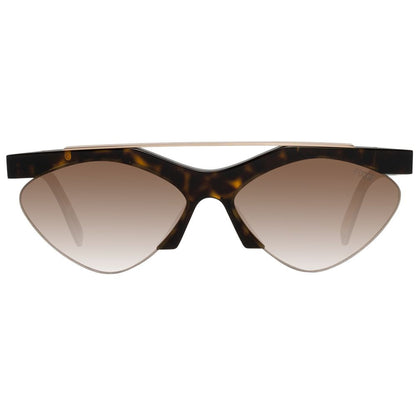 Emilio Pucci Bruine Dames Zonnebril