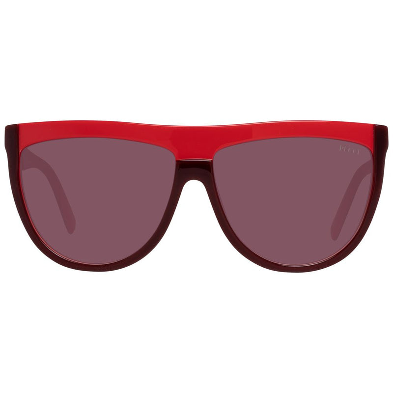 Lunettes de soleil pour femme bordeaux Emilio Pucci