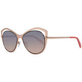 Lunettes de soleil pour femme Emilio Pucci, doré rose