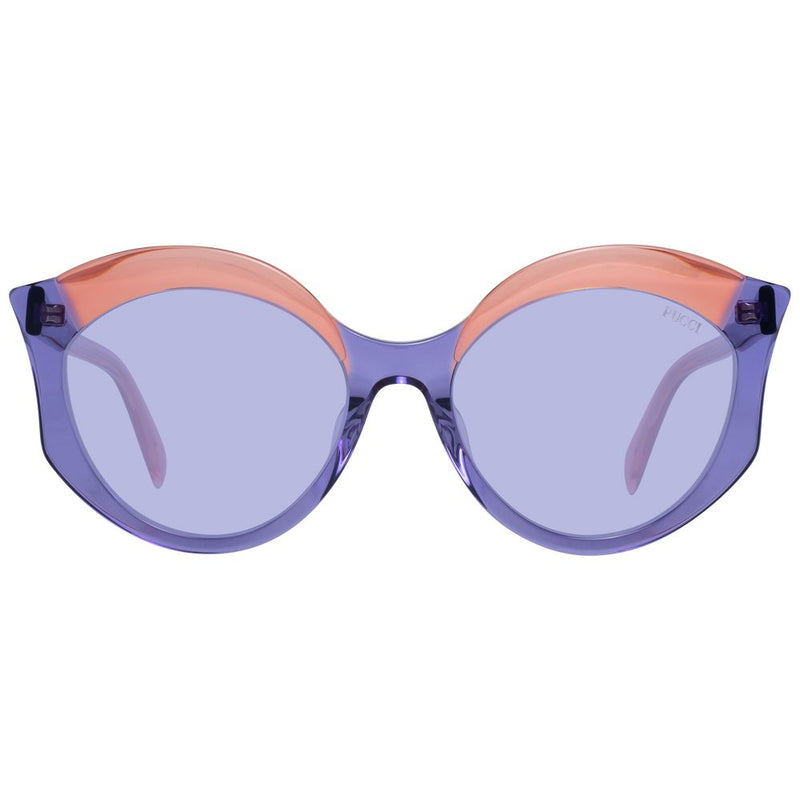 Lunettes de soleil violettes pour femme Emilio Pucci