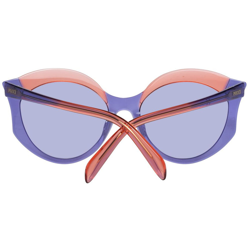 Lunettes de soleil violettes pour femme Emilio Pucci