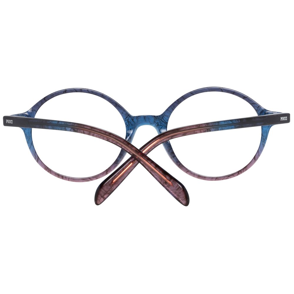 Monture de lunettes Emilio Pucci multicolore pour femme