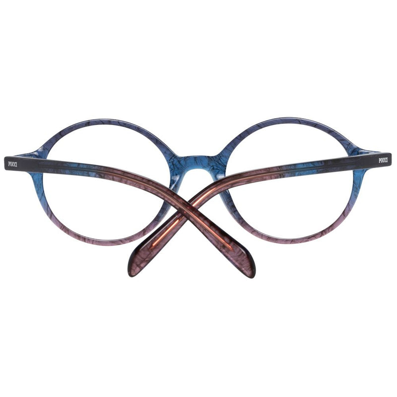 Monture de lunettes Emilio Pucci multicolore pour femme